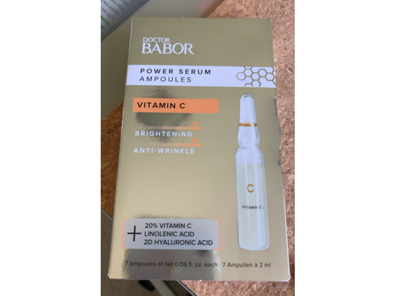 Doctor Babor Power Serum Ampoules, Vitamin C, 0.06 fl oz/2 mL, 7 Count