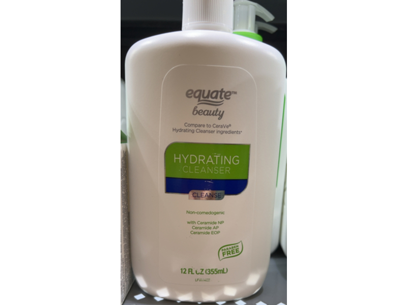 Equate Beauty Hydrating Cleanser, 12 fl oz/355 mL