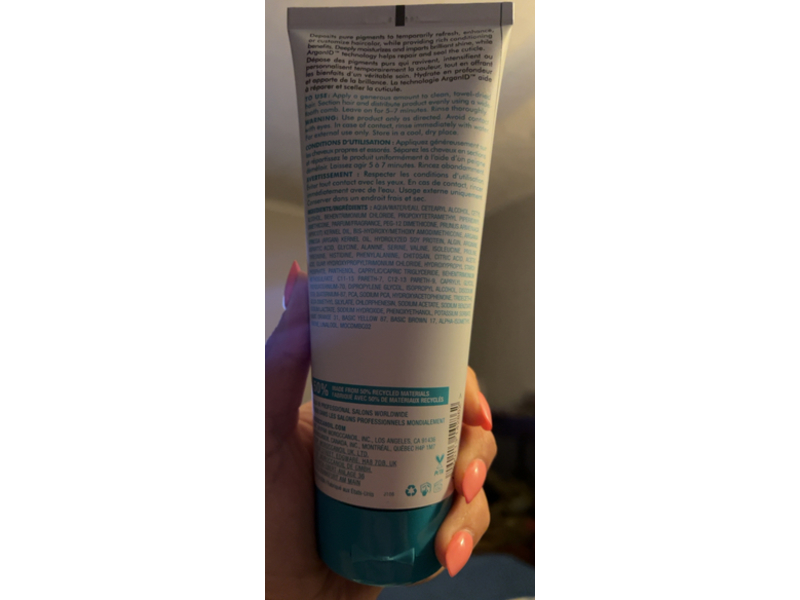 Moroccanoil Color Depositing Mask, Copper, 6.7 fl oz/200 mL