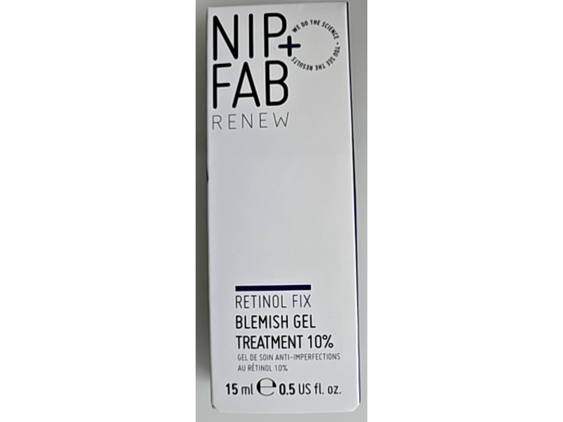 Nip + Fab Renew Retinol Fix Blemish Gel Treatment 10 %, 0.5 fl oz/15 mL