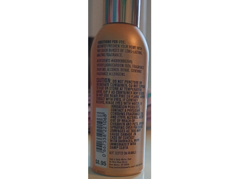 Bath & Body Works Pink Pineapple Sunrise Concentrated Room Spray, 1.5 oz/42.5 g