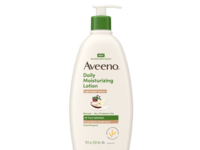 Aveeno Daily Moisturizing Lotion, Cocoa Butter Vanilla Scent, 18 fl oz/532 mL - thumbnail 1