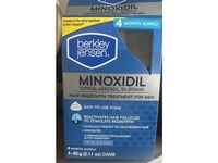 Berkley Jensen Men's Minoxidil Hair Regrowth Treatment, 2.11 oz/60 g, Pack Of 4 - thumbnail 2