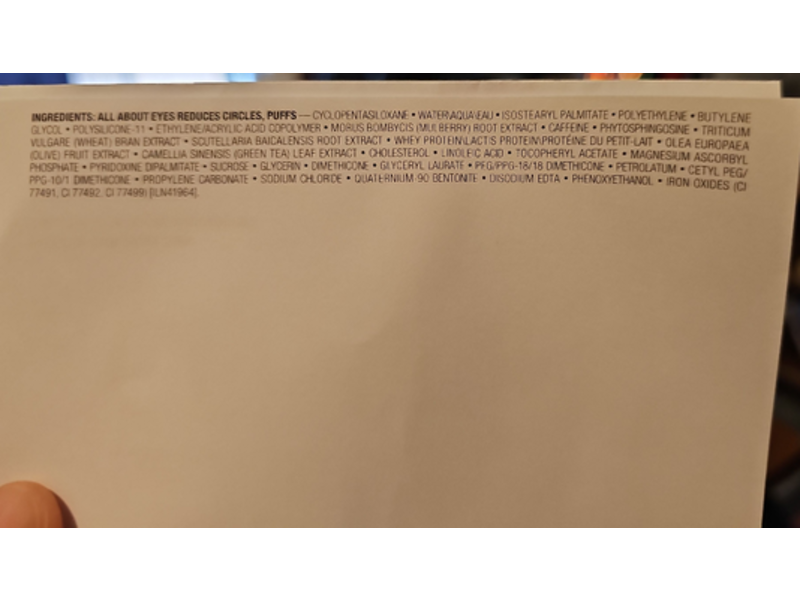 Clinique All About Eyes Reduces Puffs Circles, 15 mL