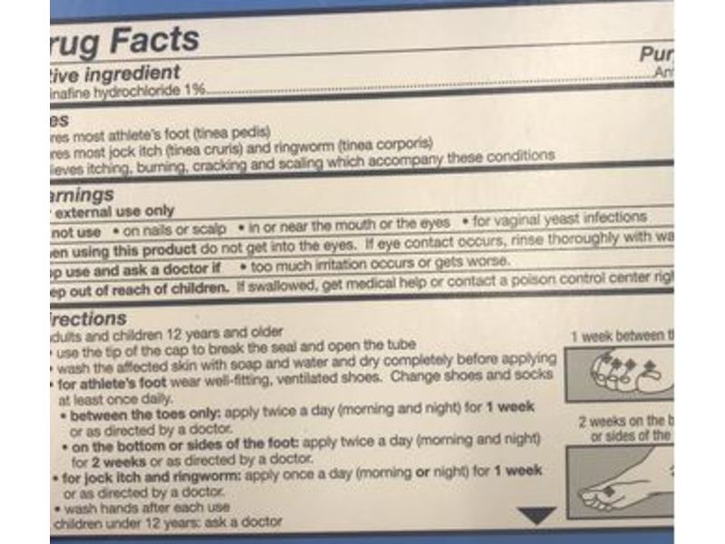 Walgreens Athlete's Foot Antifungal Cream, 0.5 oz/15 g
