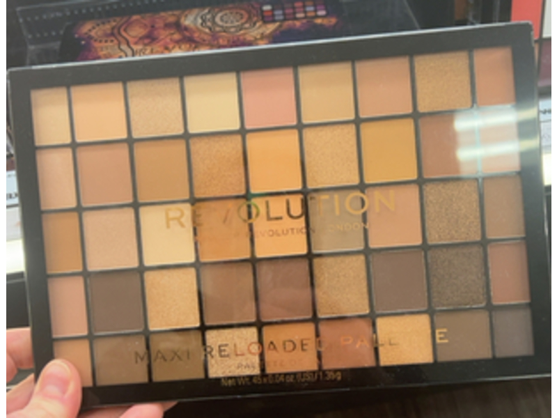 Makeup Revolution Maxi Reloaded Eyeshadow Palette, 0.5oz/1.35 g