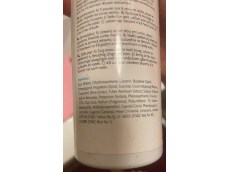 Marbella Glow Bronzing Mousse, Dark, 5.07 fl oz/150 mL