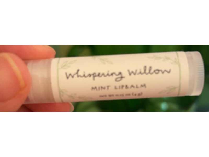 Whispering Willow Mint Lip Balm, 0.15 oz/4 g