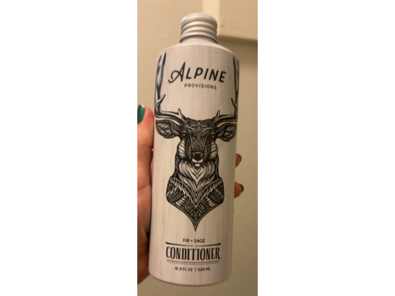 Alpine Provisions Conditioner, Fir & Sage, 16.9 fl oz/500 mL