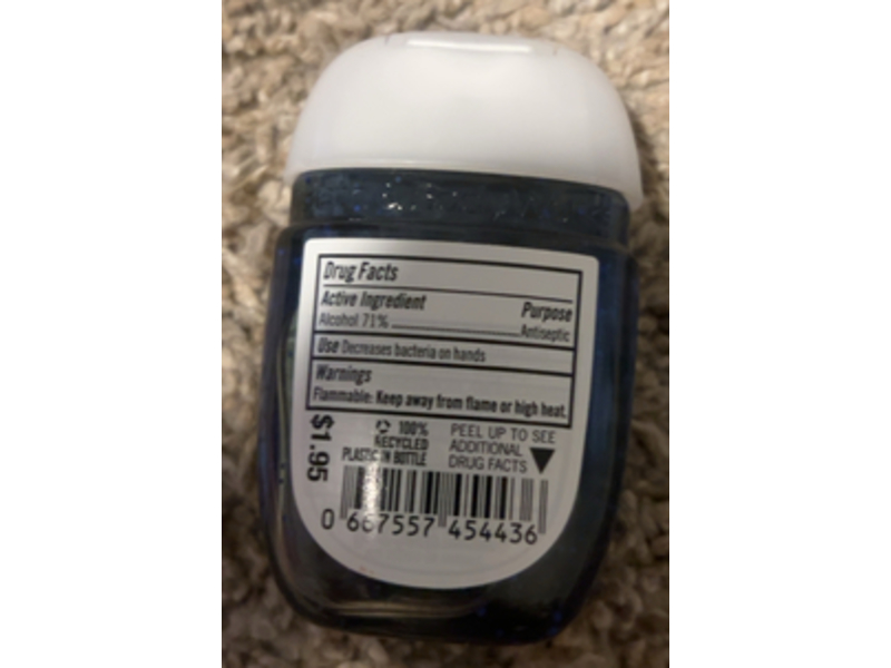 Bath & Body Works Anti-Bacterial Hand Gel, Frosted Coconut Snowball, 1 fl oz