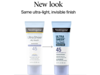 Neutrogena Ultra Sheer Dry-Touch Sunscreen Lotion, SPF 45, 3 fl oz/88 mL, Pack Of 2 - thumbnail 2