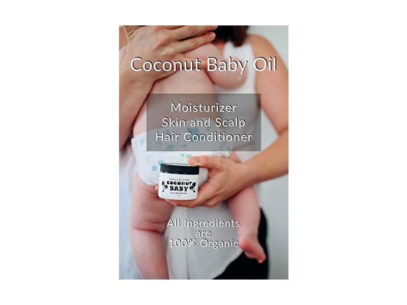 Coconut Essentials Coconut Baby Oil for Hair & Skin, 2 fl oz