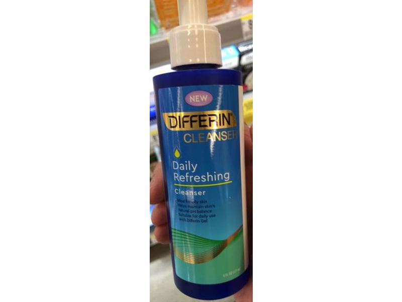 Differin Daily Refreshing Cleanser, 6 fl oz/177 mL