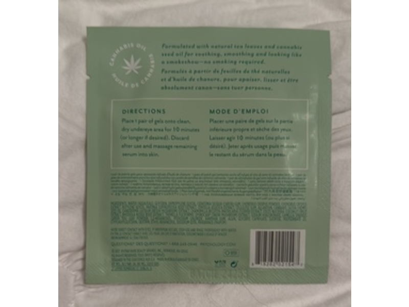 Patchology Moodpatch Chill Mode Eye Gels, 1 Pair