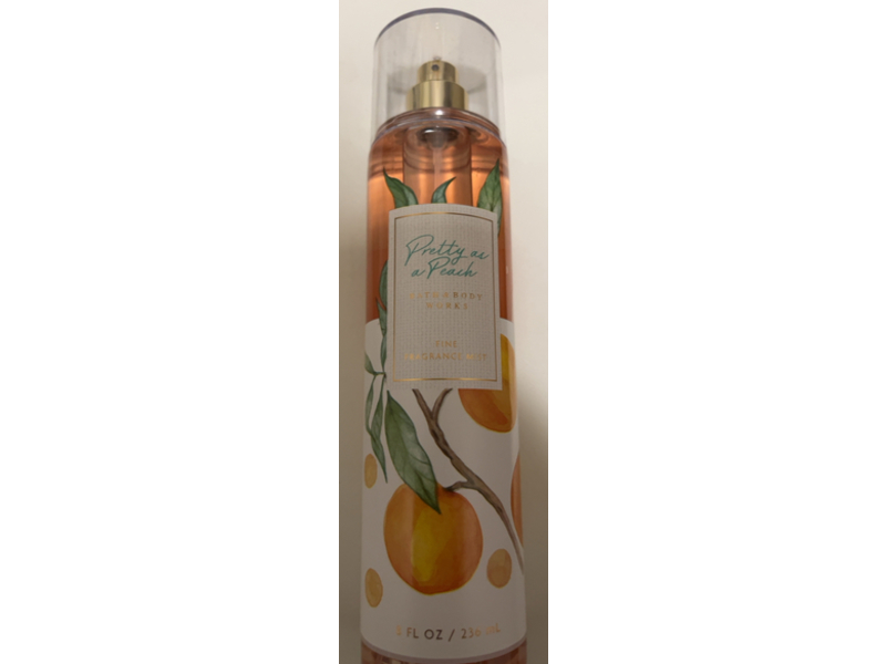 Bath & Body Works Fine Fragrance Mist, Pretty As A Peach, 8 fl oz/236 mL