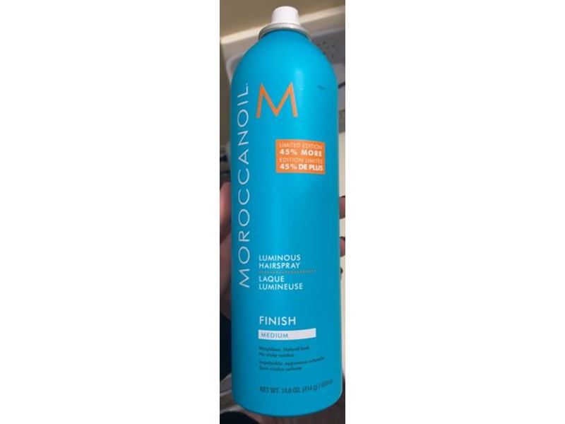 Moroccanoil Luminous Hairspray, Finish Medium, 14.6 oz/480 mL