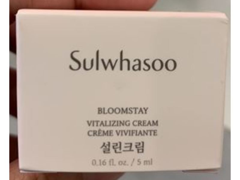 Sulwhasoo Bloomstay Vitalizing Cream, 0.16 fl oz/5 mL