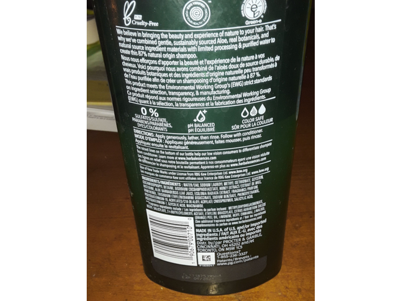 Herbal Essences Bio:Renew Daily Moisture Shampoo, Honey & Vitamin B, 13.5 fl oz/400 mL