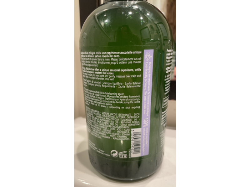 L'Occitane En Provence Micellar Shampoo, 16.9 fl oz/500 mL