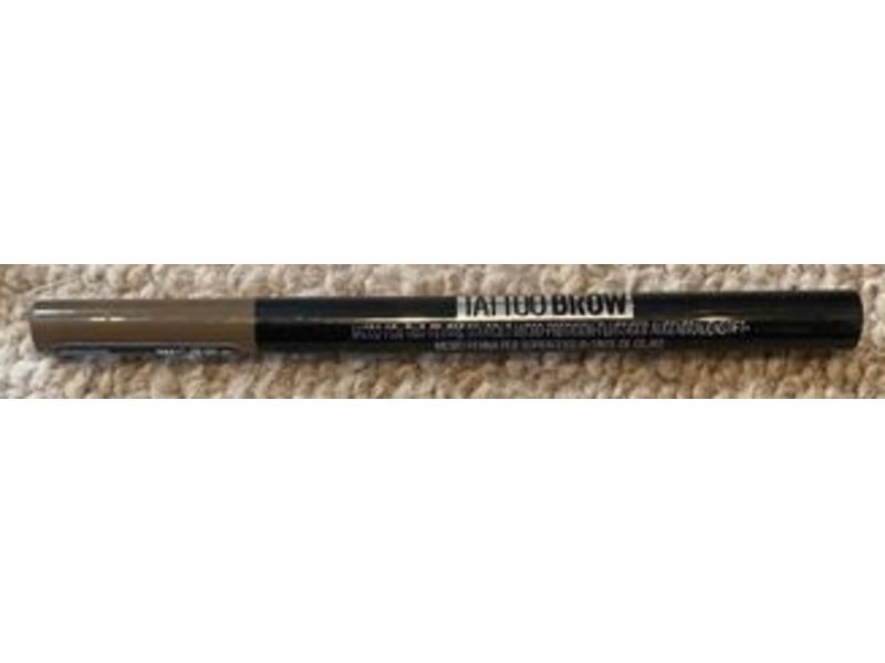 Maybelline New York Tattoo Brow Pen, Dark Brown