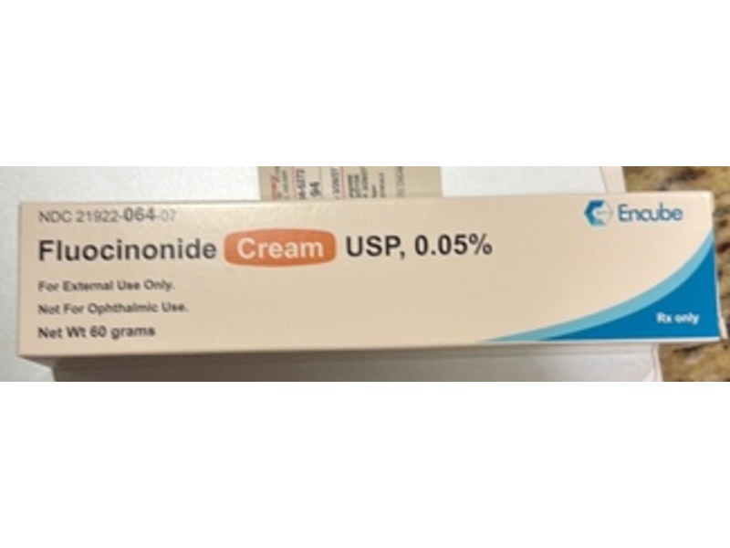 Fluocinonide Cream, 0.05%, 60 g, Encube (Rx)