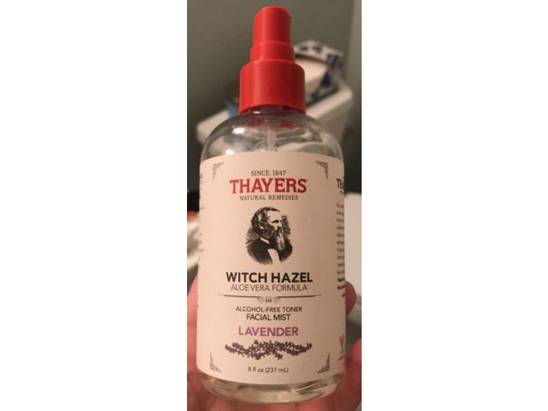 Thayer's Witch Hazel Facial Mist, Aloe Vera Formula, Lavender, 8 fl oz/237 mL