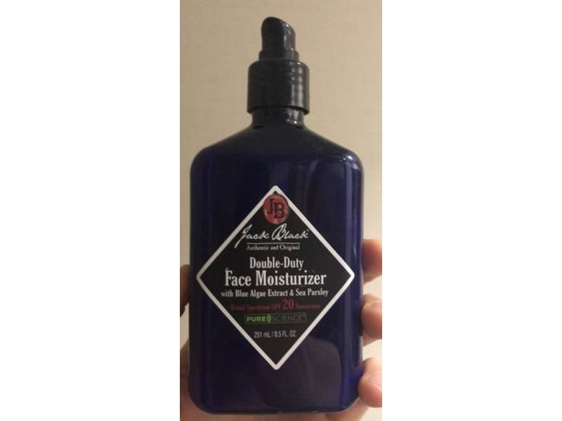 Jack Black Double-Duty Face Moisturizer, SPF 20, 8.5 fl oz/251 mL