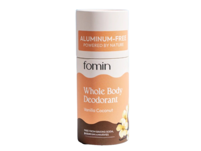 Fomin Whole Body Deodorant, Vanilla Coconut, 1.76 oz/50 g