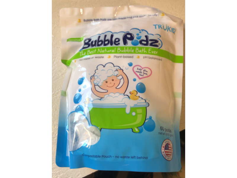 TruKid Bubble Podz Bubble Bath, 60 Count