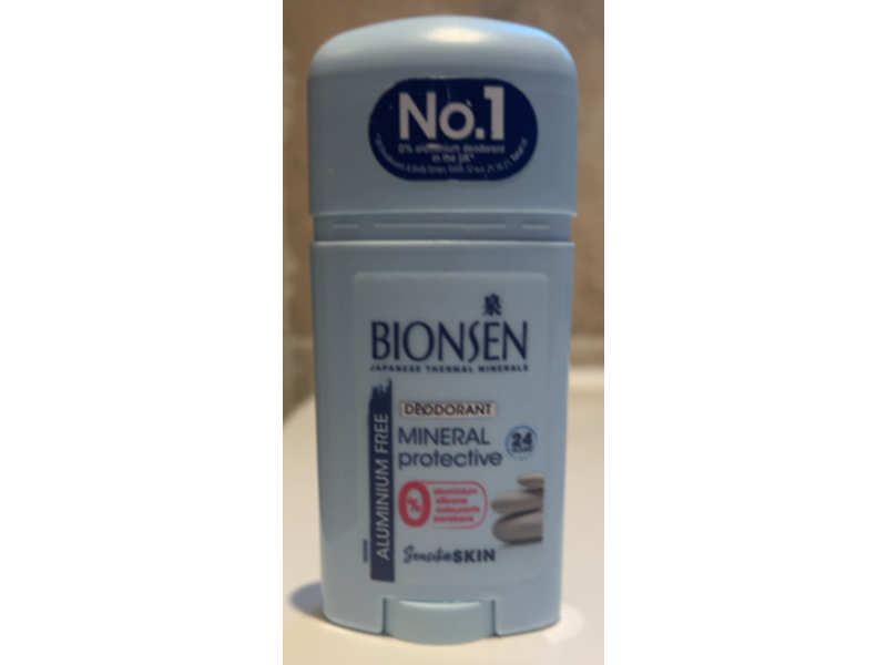Bionsen Mineral Protective Deodorant, 1.4 fl oz/40 mL