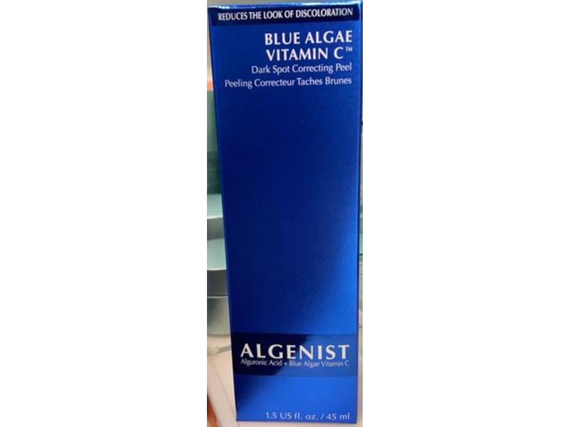 Algenist Blue Algae Vitamin C Dark Spot Correcting Peel, 1.5 fl oz/45 mL