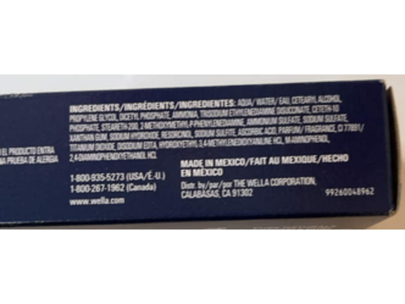 Wella Koleston Perfect Hair Color, 7/01 Medium Blonde/Natural Ash, 2 oz/57 g