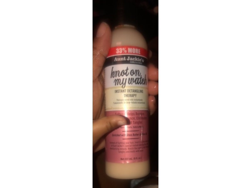 Aunt Jackie's Knot On My Watch Instant Detangling Therapy, 8 fl oz/237 mL