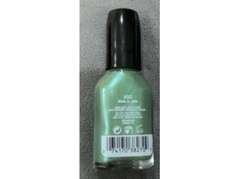 Sally Hansen Hard As Nails Nail Polish, 650 Made in Jade, 0.45 fl oz/13.3 mL