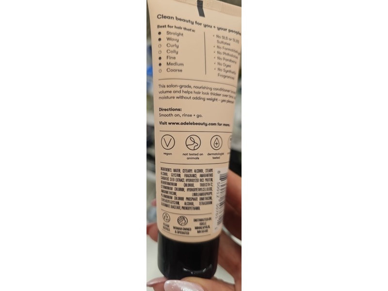 Odele Volumizing Conditioner, 2 fl oz/60 mL