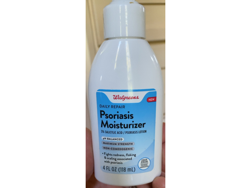 Walgreens Daily Repair Psoriasis Moisturizer Lotion, 4 fl oz/118 mL