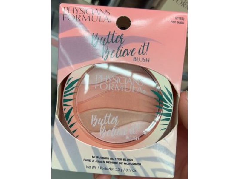 Physicians Formula Butter Believe It Blush, Pink Sands, 0.19 oz/5.5 g