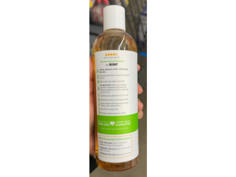 Puracy Baby Shampoo & Body Wash, Citrus Grove, 12 fl oz/355 mL