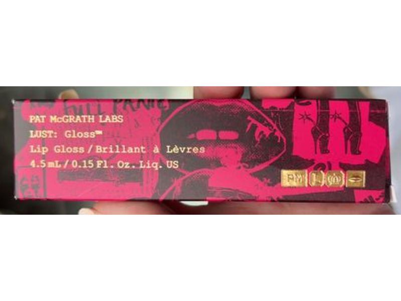 Pat McGrath Labs Lust Lip Gloss, Sunset Rose, 0.15 fl oz/4.5 mL