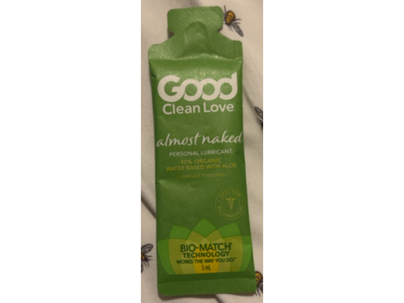Good Clean Love Almost Naked Organic Personal Lubricant, 5 mL