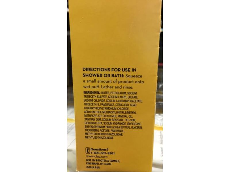 Olay Ultra Moisture Shea Butter Body Wash, 23.6 fl. oz. (3 Pack)