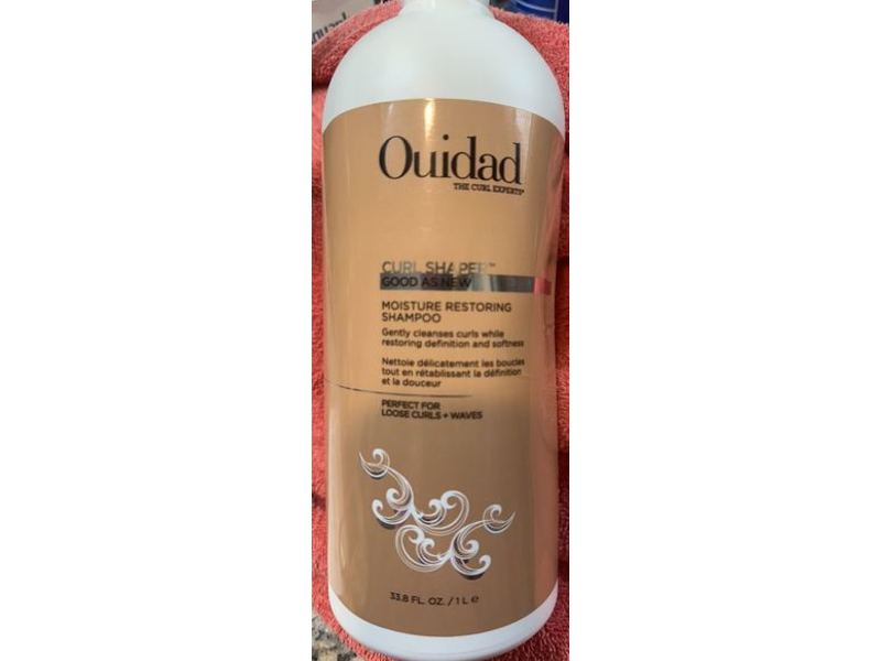 Ouidad Curl Shaper Moisture Restoring Shampoo, 33.8 fl oz/1 L