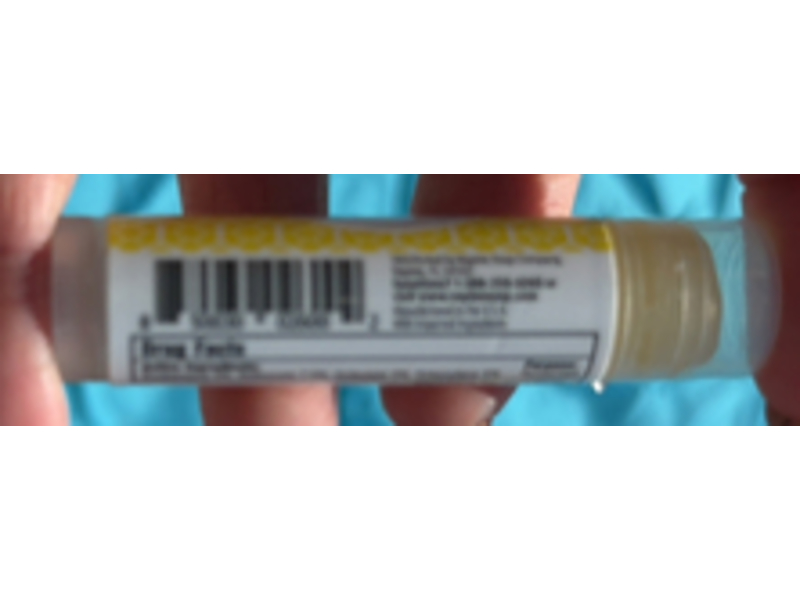 Naples Soap Company Sunscreen Lip Balm, SPF 15, Peppermint, 0.15 oz/4.25 g