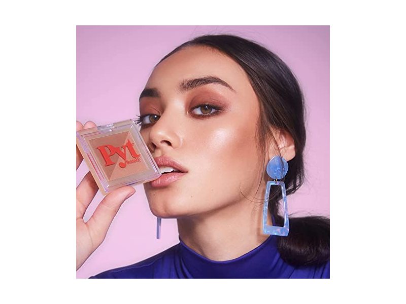PYT Beauty Bronzer Duo, Bali, Hypoallergenic, Vegan Makeup, 1 Count