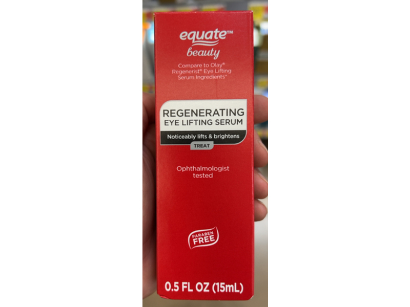 Equate Beauty Regenerating Eye Lifting Serum, 0.5 fl oz/15 mL