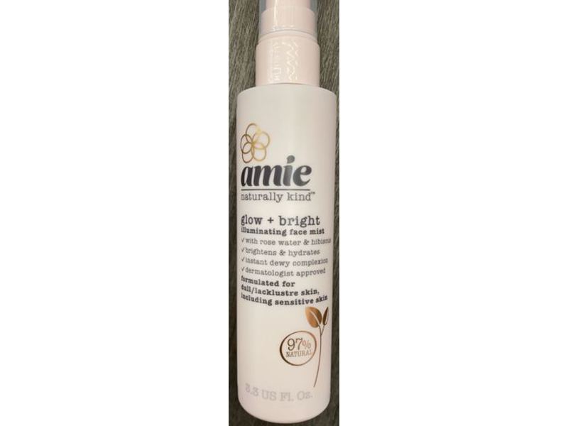 Amie Glow And Bright Illuminating Face Mist, 3.3 fl oz / 100 ml