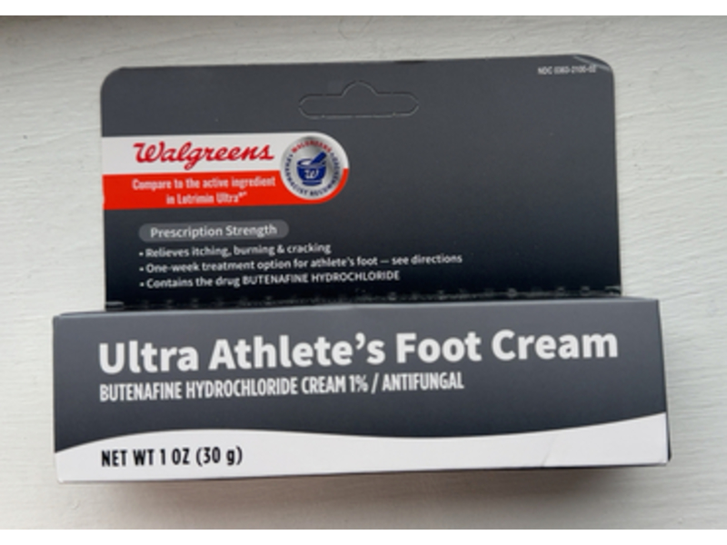 Walgreens Ultra Athlete's Foot Cream, 1 oz/30 g