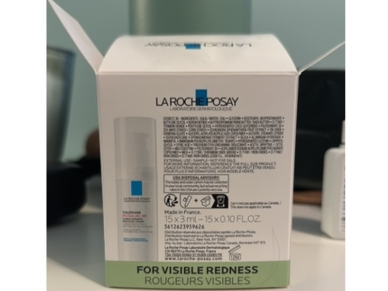 La Roche-Posay Face Cream, Rosaliacar, 0.10 fl oz/3 mL