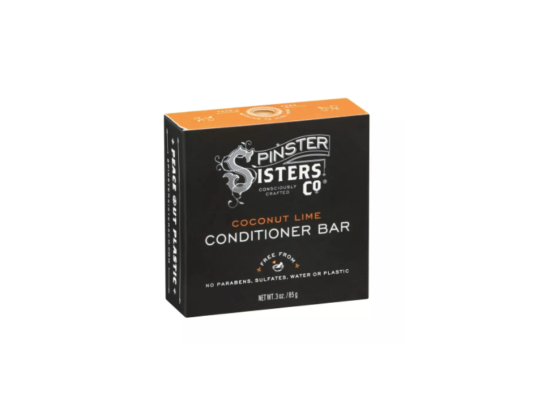 Spinster Sisters Co Conditioner Bar, Coconut Lime, 3 oz/85 g