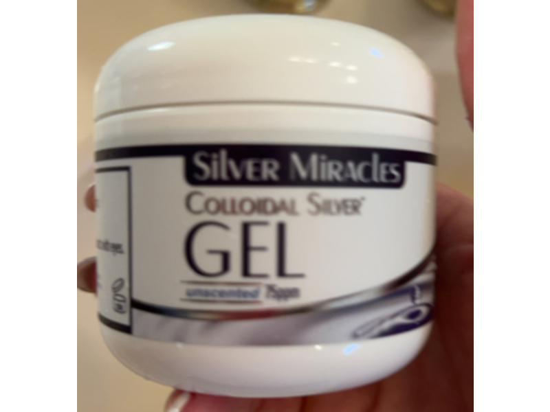 Silver Miracles Gel, Colloidal Silver, 4 fl oz/118 mL
